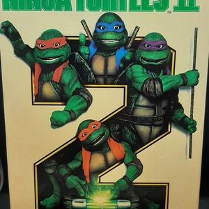 VHS Teenage Mutant Ninja Turtles 2 Movie